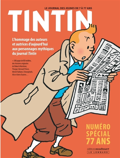 Tintin : numéro spécial 77 ans | 