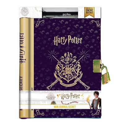Harry Potter : mon journal secret (avec encre invisible) | 