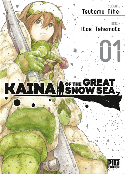 Kaina of the great snow sea T.01 | Nihei, Tsutomu (Auteur) | Takemoto, Itoe (Illustrateur)
