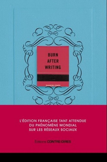 Burn after writing (édition française) - Bleu | 
