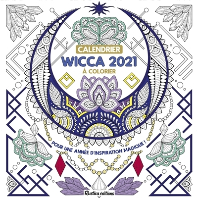 Calendrier Wicca 2021 à colorier | Zottino, Marica