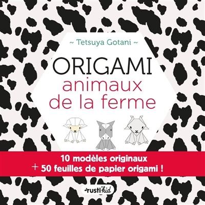 Origami animaux de la ferme | Gotani, Tetsuya