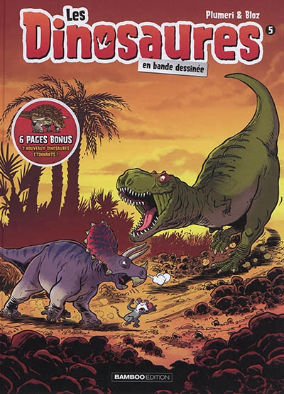 Les dinosaures en bande dessinée T.05  | Plumeri, Arnaud