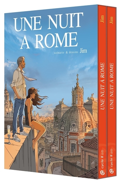 Une nuit à Rome : cycle 2 : coffret | Jim