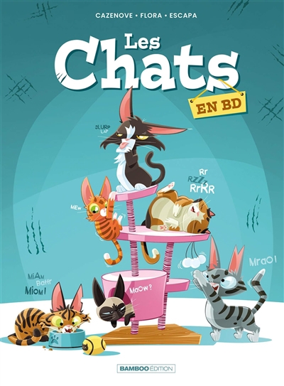 Les chats en BD T.01 | Cazenove, Christophe