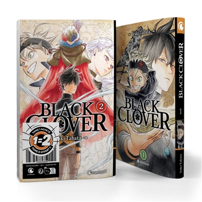 Black Clover T.01-02 | Tabata, Yûki