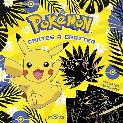 Pokémon - Cartes à Gratter - Pikachu | Debrot, Alexandre