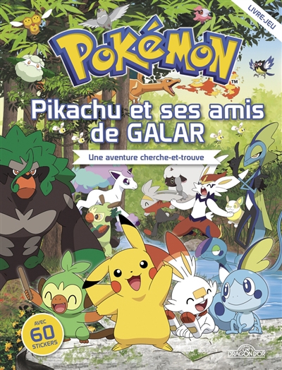 Pikachu et ses amis de Galar : une aventure cherche-et-trouve | 