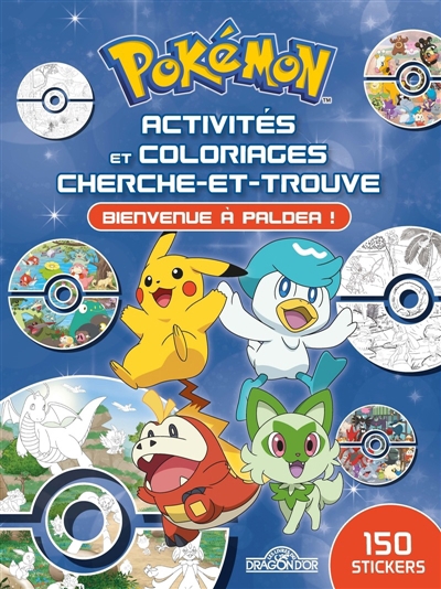 Pokémon : Activités et coloriages cherche-et-trouve Bienvenue à Paldea | The Pokémon Company (Auteur)