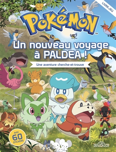 Pokémon : un nouveau voyage à Paldea ! : une aventure cherche-et-trouve | 