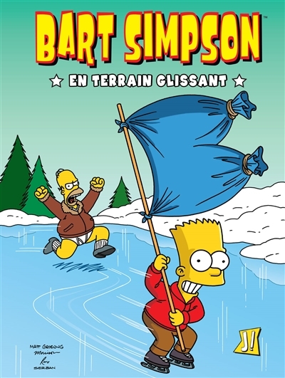 Bart Simpson T.02 - En terrain glissant | Groening, Matt