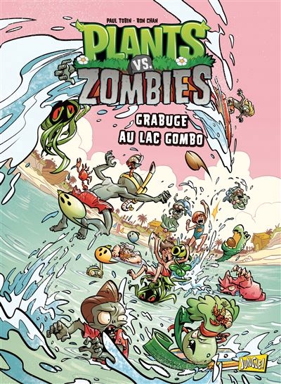 Plants vs zombies T.10 - Grabuge au lac Gombo | Tobin, Paul