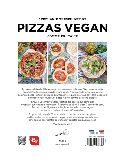 Pizzas vegan : comme en Italie | Tresch-Medici, Stéphanie