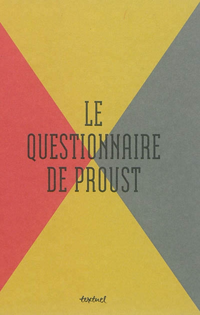 questionnaire de Proust (Le) | 