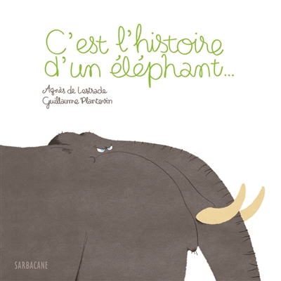 C'est l'histoire d'un éléphant... | Lestrade, Agnès de (Auteur) | Plantevin, Guillaume (Illustrateur)