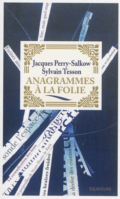 Anagrammes à la folie | Perry-Salkow, Jacques