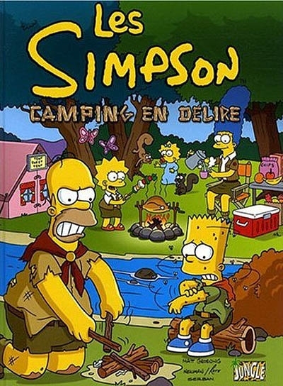 Les Simpson T.01 - Camping en délire | Groening, Matt