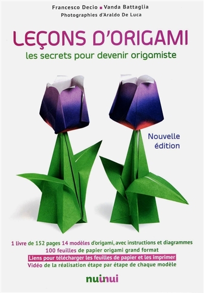 Leçons d'origami | Decio, Francesco