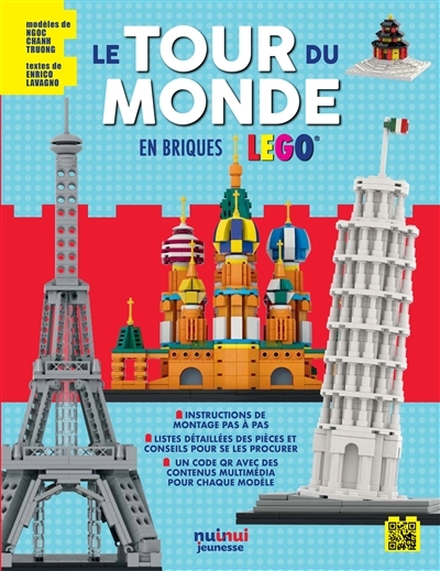 tour du monde en briques Lego (Le) | Lavagno, Enrico