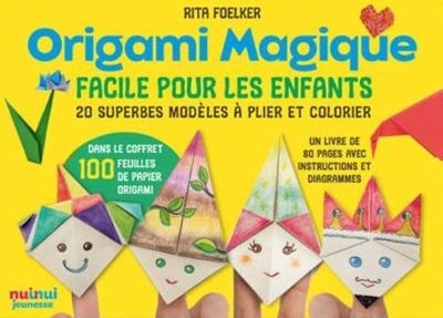 Origami magique : facile pour les enfants : 20 superbes modèles à plier et à colorier | Bricolage divers