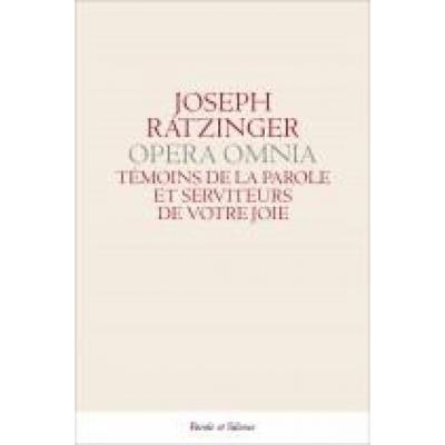 Opera omnia : Oeuvres complètes | Ratzinger, Joseph 
