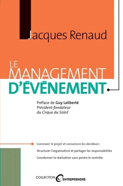 management d'événement (Le) | Renaud, Jacques