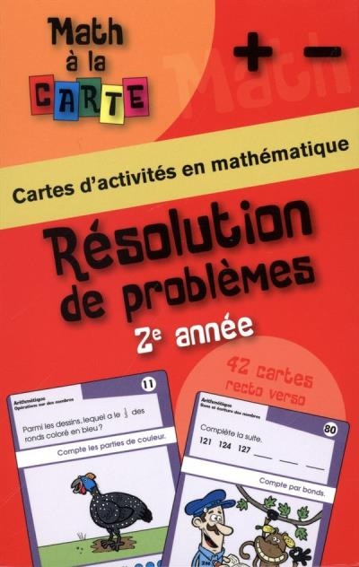 Résolution de problèmes, 2e année  | Mathématique