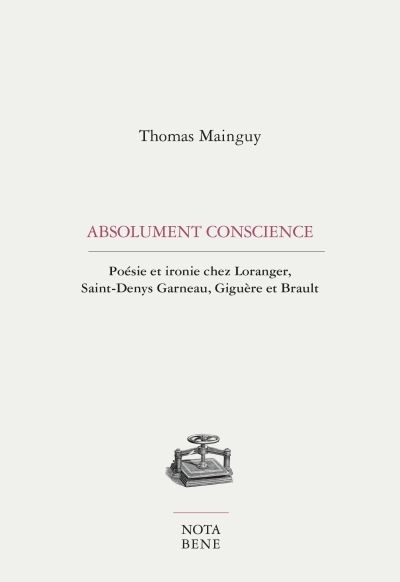 Absolument conscience  | Mainguy, Thomas