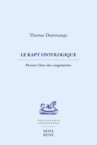 Rapt ontologique (Le) | Dommange, Thomas
