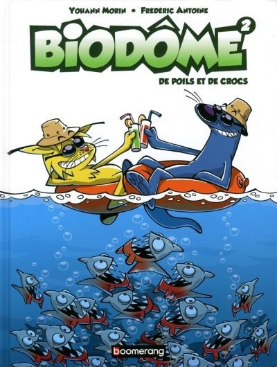 Biodôme T.02 - De poils et de crocs  | Antoine, Frédéric
