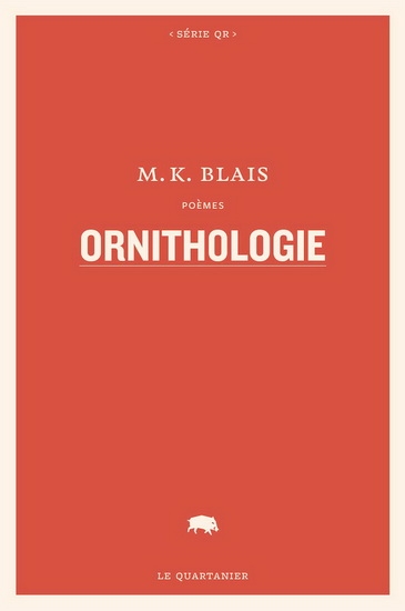 Ornithologie  | Blais, Mathieu K.