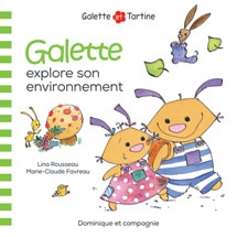 Galette explore son environnement  | Rousseau, Lina