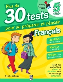 30 tests Français 5e année | Laberge,Colette