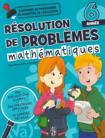 Résolution de problème - 6e Année | Dufour, Sabrina