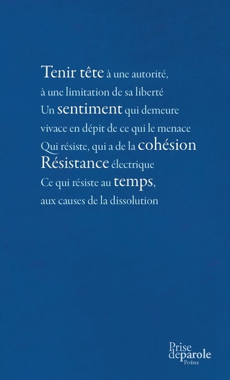 Poèmes de la résistance  | Lacelle, Andrée