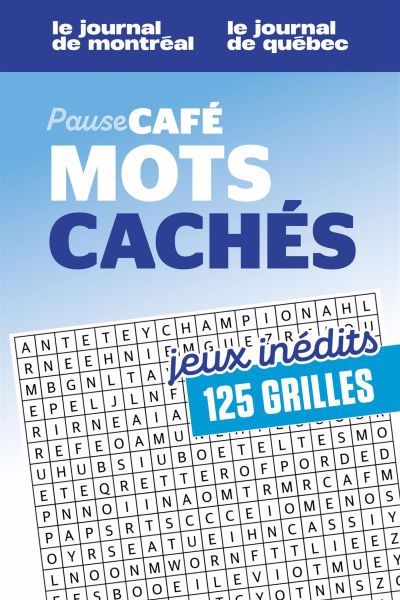 Pause café - Mots cachés T.02 | Journal de Montréal