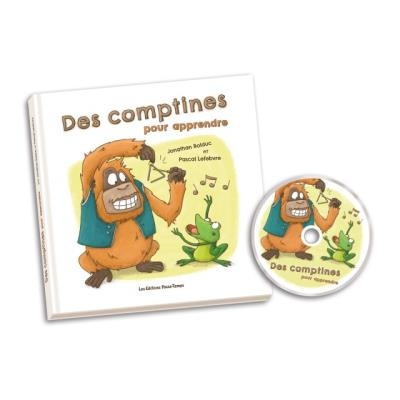 Des comptines pour apprendre - avec CD | Jonathan Bolduc, Pascal Lefebvre
