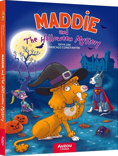 Maddie The Halloween Mystery : My First Novel | Lim, Diya (Auteur) | Constantin, Pascale (Illustrateur)