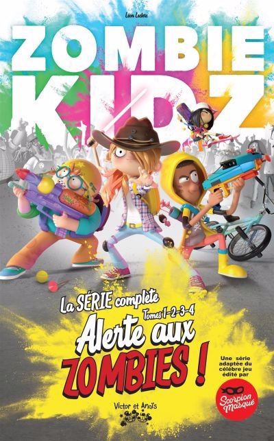 Zombie Kidz T.01 à T.04 - Alerte aux zombies ! : la série complète | Leclerc, Léon