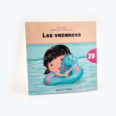 C'est parti, je lis ! T.20 - Les vacances | Martell, Fidjie (Auteur) | Battuz, Christine (Illustrateur)