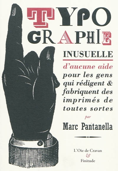 Typographie inusuelle | Pantanella, Marc