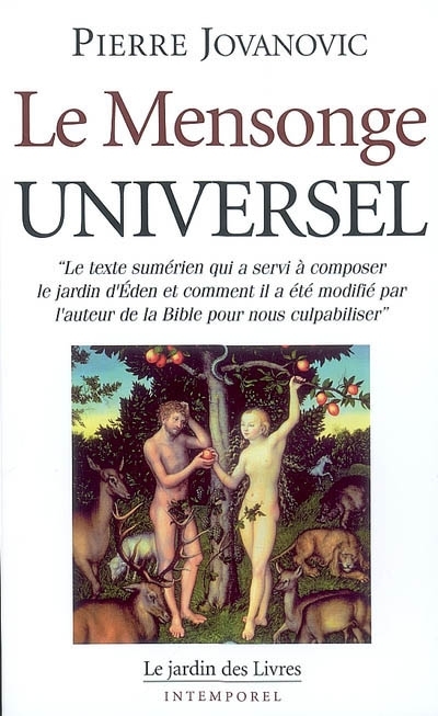 mensonge universel (Le) | Jovanovic, Pierre