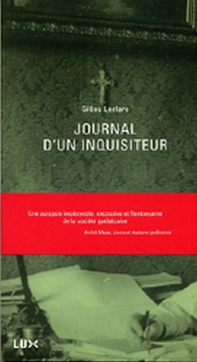Journal d'un inquisiteur  | Leclerc, Gilles