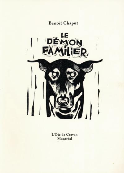 démon familier (Le) | Chaput, Benoît