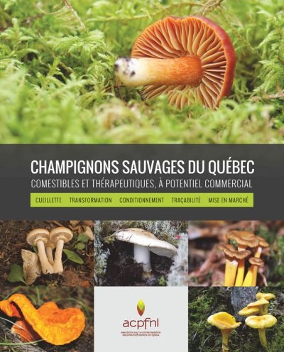 Champignons sauvages du Québec, comestibles et thérapeutiques, à potentiel commercial  | Miron, Fernand