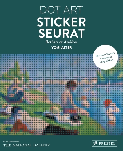 Sticker Seurat : Bathers at Asnieres Dot Art | Alter, Yoni