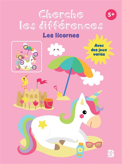 Licornes : cherche les différences (Les) | KaaTigo