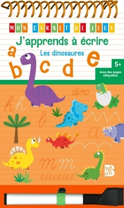 J'apprends à écrire : les dinosaures | 