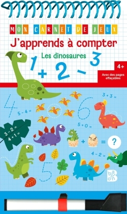 J'apprends à compter : les dinosaures | 