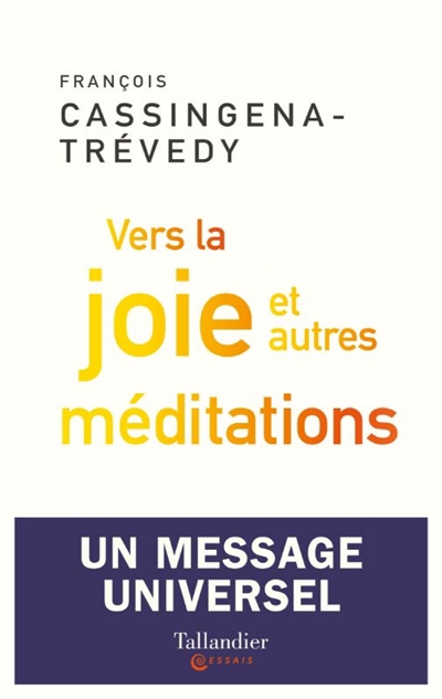 Vers la joie | Cassingena-Trévedy, François